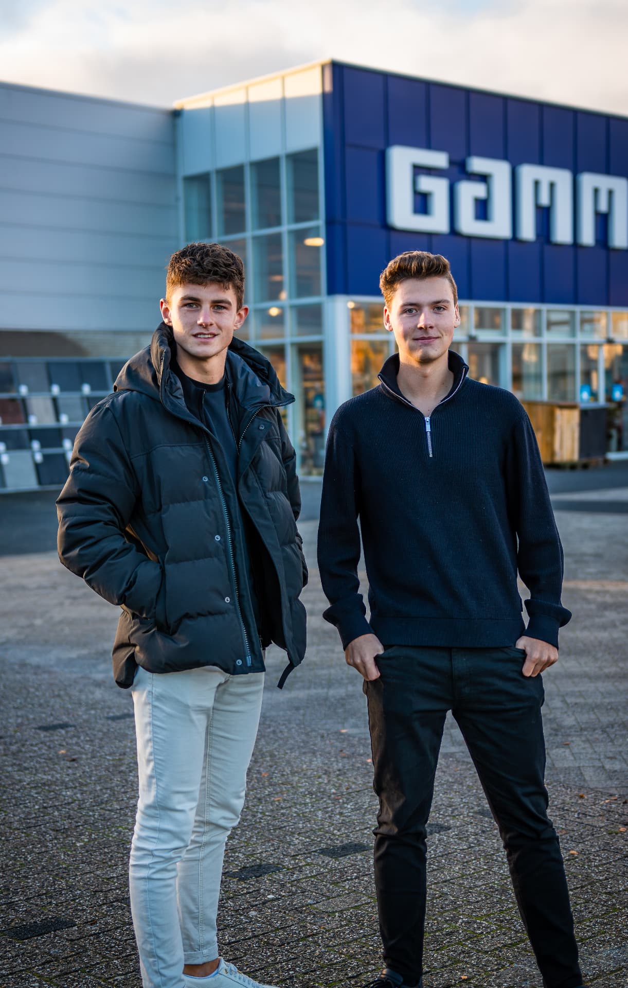 Tim Hansen en Wouter Kwakman voor GAMMA